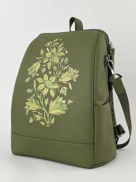 Фото товара: рюкзак з відділенням для ноутбука 240019 оливковий. Фото - 2.