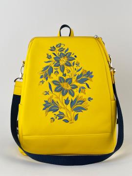 Фото товара: рюкзак с отделением для ноутбука 240018 желтый. Фото - 1.