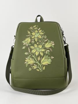 Фото товара: рюкзак с отделением для ноутбука 240019 оливковый. Фото - 1.