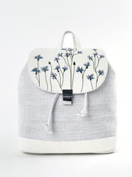 Фото товара: рюкзак 230202 білий-св.сірий. Фото - 2.