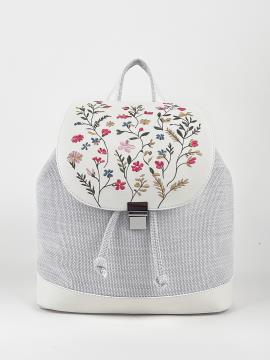 Фото товара: рюкзак 230207 білий-св.сірий. Фото - 2.