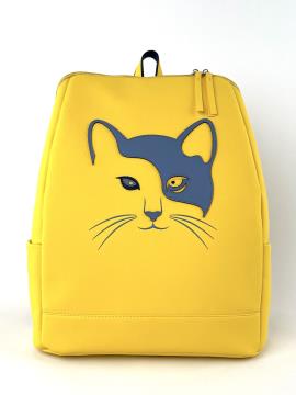 Фото товара: рюкзак з відділенням для ноутбука 240010 жовтий. Фото - 1.