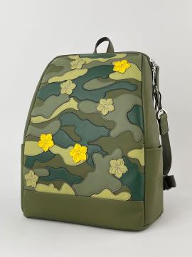 Фото товара: рюкзак з відділенням для ноутбука 240025 оливковий. Фото - 2.