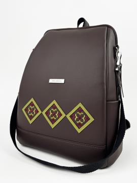 Фото товара: рюкзак з відділенням для ноутбука 250057 коричневий. Фото - 2.