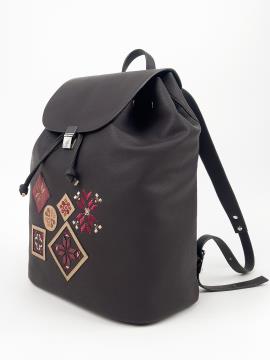 Фото товара: рюкзак з відділенням для ноутбука 250322 темний шоколад. Фото - 2.