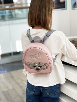 Фото товара: дитячий рюкзак 2236 рожевий-перламутр. Фото - 2.