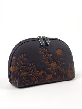 Фото товара: косметичка 7084 темний шоколад. Фото - 2.