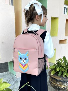 Фото товара: шкільний рюкзак 241004 рожевий. Фото - 2.