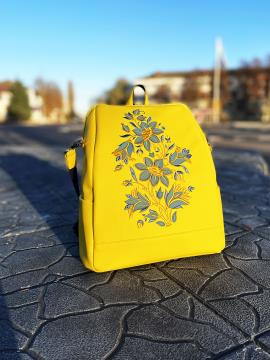 Фото товара: рюкзак U22116 жовтий. Фото - 2.